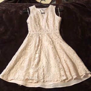 Cute little off white lace dress never worn